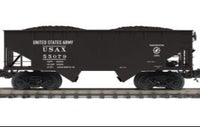 MTH Premier 20-92259C U.S. Army 2-Bay Flat End Offset Hopper Car #55079 O Scale NEW