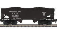 MTH PremierD 20-92259D U.S. Army 2-Bay Flat End Offset Hopper Car #55080 O Scale NEW
