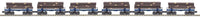 MTH Premier 20-92334 Chesapeake & Ohio O Scale Premier 6-Car Skeleton Flat Car Set w/Log Load O SCALE NEW