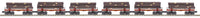 MTH Premier 20-92337 Red River Logging Co. 6-Car Skeleton Flat Car Set w/Log Load Car no. 100 104 109 111 114 117 O SCALE NEW