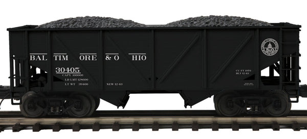 MTH Premier 20-92342E Baltimore & Ohio B&O 34 Foot Composite Hopper Car #30405 - O SCALE NEW