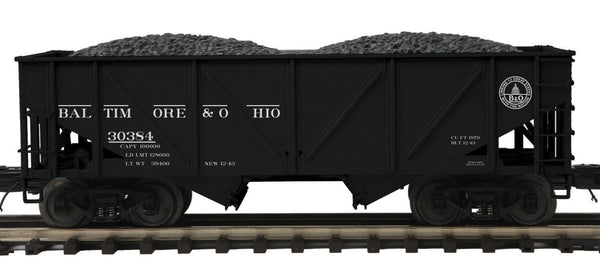 MTH Premier 20-92343D Baltimore & Ohio B&O 34 Foot Composite Hopper Car #30384 - O SCALE NEW