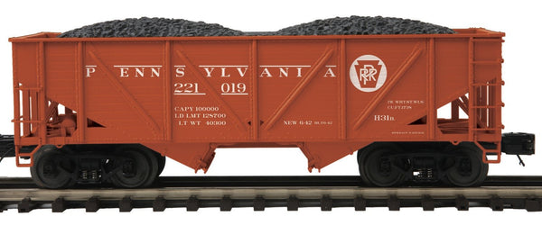 MTH Premier 20-92344G Pennsylvania PRR 34 Foot Composite Hopper Car #221019 - O SCALE NEW