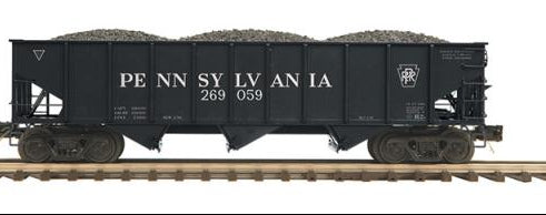 MTH Premier 20-92363E Pennsylvania Railroad PRR 70-ton 3-Bay Hopper #269059 NEW