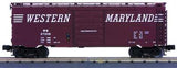 MTH Premier 20-93009 Western Maryland 40' Box Car O SCALE Like New