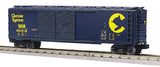 MTH 20-93031 Premier Chessie Double Door 50' Box Car O SCALE Used Excellent