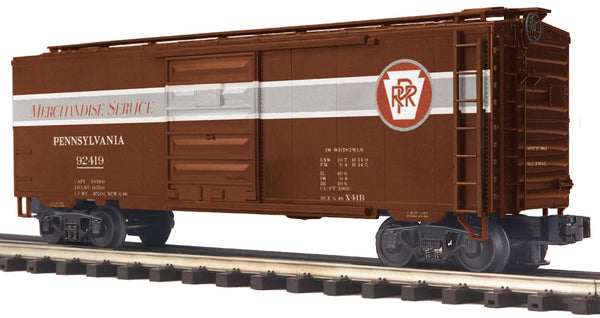 MTH Premier 20-93163 Pennsylvania 40' Box Car 92500 O Scale Like New