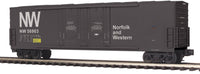 MTH Premier 20-93171 Norfolk & Western 50' Dbl. Door Plugged Boxcar O Scale NEW