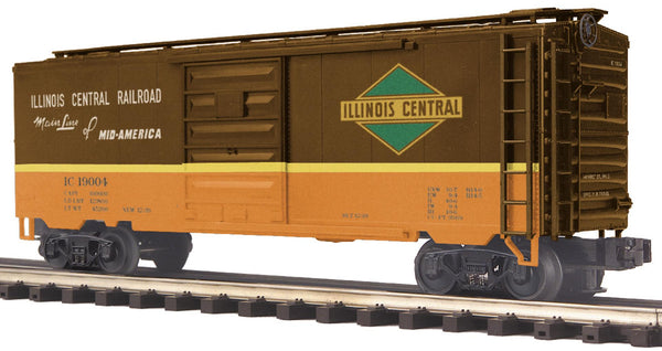 MTH Premier 20-93181 Illinois Central 40' Box Car O Scale Like New Damaged Box