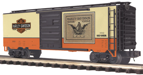 MTH Premier 20-93214 Harley-Davidson Box Car #1910. O SCALE NEW