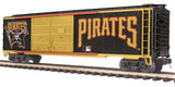 MTH Premier 20-93259 MLB - Pittsburgh Pirates Double Door 50' Box Car O SCALE NEW