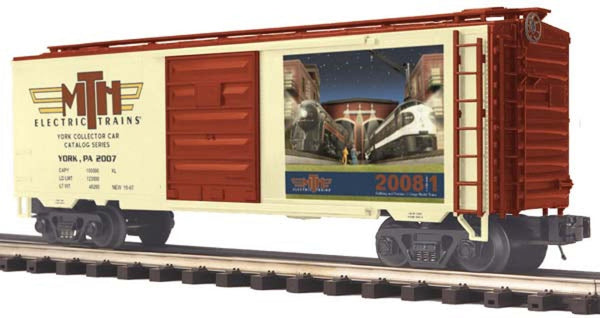 MTH Premier 20-93404 TCA Fall York 2007 40' Box Car O SCALE NEW