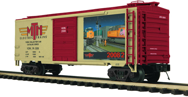 MTH Premier 20-93418 TCA Spring York 2008 40' Box Car O SCALE Like New