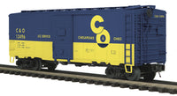 MTH Premier 20-93419 Chesapeake & Ohio 40' AAR Box Car - Chesapeake & Ohio O SCALE NEW