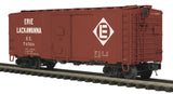 MTH Premier 20-93482 Erie Lackawanna 40' AAR Box Car O SCALE Like New