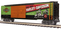 MTH Premier 20-93508 Harley-Davidson Double Door 50' Box Car #1941. O SCALE Like New