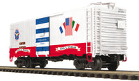 MTH Premier 20-93524 New York Central 40' AAR Box Car - New York Central (MTHRRC) O SCALE Used Excellent Damaged Box