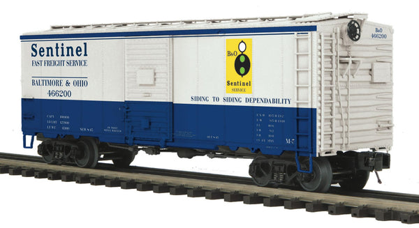 MTH Premier 20-93551 Baltimore & Ohio 40' AAR Box Car #466200 O SCALE NEW