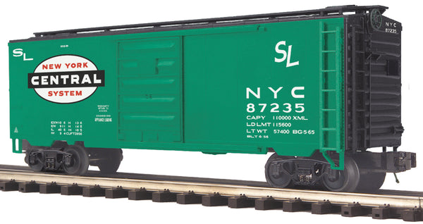 MTH Premier 20-93685 New York Central  NYC  87238 40' Box Car. O SCALE NEW