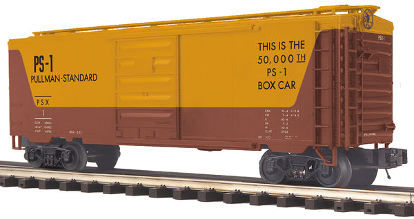 MTH Premier 20-93717 Pullman Standard Box Car #PSX 1. O SCALE Used AS IS Broken