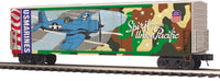 MTH Premier 20-93755 Union Pacific Premier 50 Dbl. Door Plugged Boxcar Road: 1944 . Marines Military O SCALE NEW IND