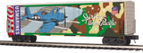 MTH Premier 20-93755 Union Pacific Premier 50 Dbl. Door Plugged Boxcar Road: 1944 . Marines Military O SCALE NEW IND