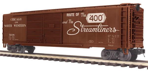 MTH Premier 20-93785 Chicago & North Western Double Door 50' Box Car . Road Number: 1343 O SCALE NEW