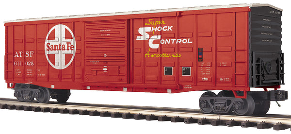 MTH Premier 20-93986 Santa Fe 50 Waffle Box Car #611025. O SCALE NEW