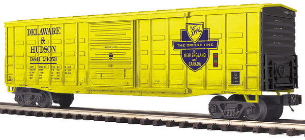 MTH Premier 20-93987 Delaware & Hudson D&H 50 Waffle Box Car No. 24053 O SCALE NEW