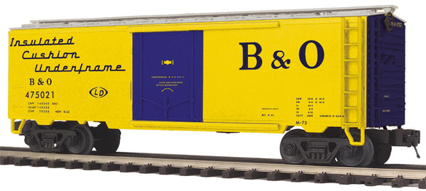 MTH Premier 20-94274 Baltimore & Ohio B&O Reefer Car O SCALE Like New