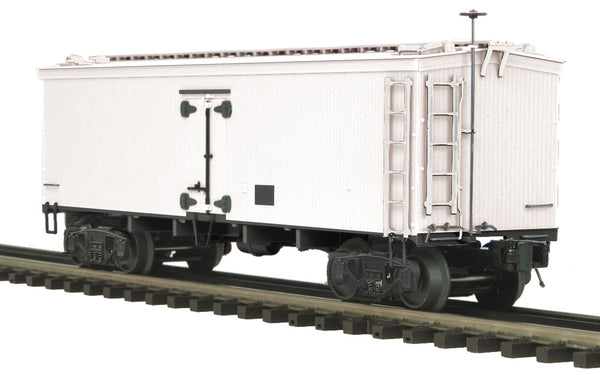 MTH Premier 20-94320 Unlettered 36' Woodsided Reefer Car #Undecorated WHITE. O SCALE NEW