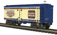 MTH Premier 20-94340 Marsh Wheeling 36' Woodsided Reefer Car #1115 O SCALE Like New