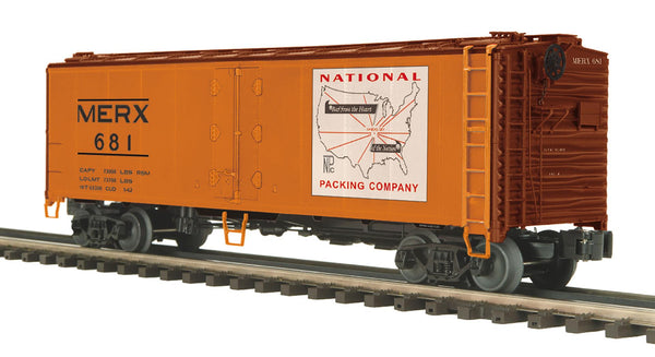 MTH Premier 20-94579 National Packing 40 Steel Sided Reefer Car #681 O SCALE NEW