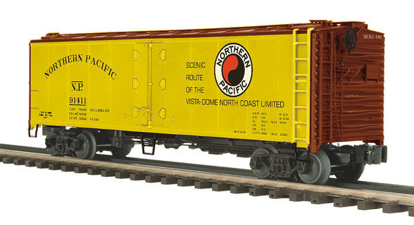MTH Premier 20-94580 Northern Pacific NP 40’ Steel Sided Reefer Car