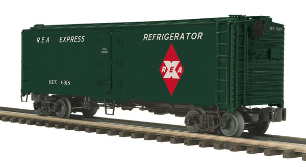 MTH Premier 20-94581 Railway Express Agency REA 40 Steel Sided Reefer Car #6631 O SCALE NEW
