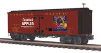 MTH Premier 20-94658 Canadian Pacific Buffalo Canadian Apples 36 Woodsided Reefer Car - . O SCALE NEW