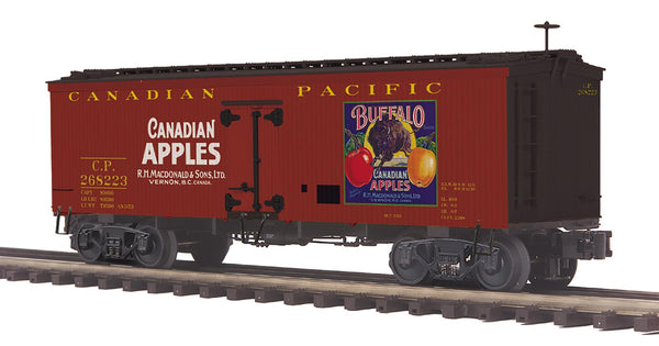 MTH Premier 20-94658 Canadian Pacific CP 36 Woodsided Reefer Car O Scale NEW