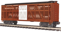 MTH Premier 20-94727 Pennsylvania Railroad PRR Steel Sided Stock Car O Scale Road #135499 NEW