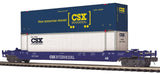 MTH Premier 20-95112 CSX Husky Stack Car 782089 O SCALE NEW