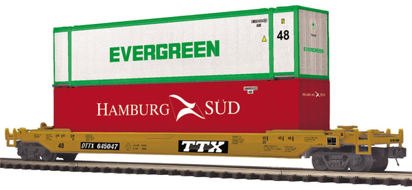 MTH Premier 20-95114 TTX Husky Stack Car DTTX  O SCALE NEW