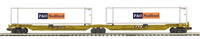 MTH Premier 20-95323 TTX O Scale Premier 2-Car Spine Car Set w/(2) 48' Containers O SCALE NEW