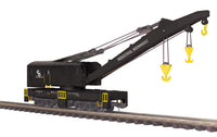 MTH 20-95457, 20-95458 Chesapeake & Ohio Crane Car and Crane Tender (Set of 2) O Scale NEW