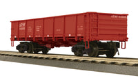 MTH Premier 20-95480 Santa Fe 55-Ton All Steel Drop-Bottom Gondola O SCALE NEW