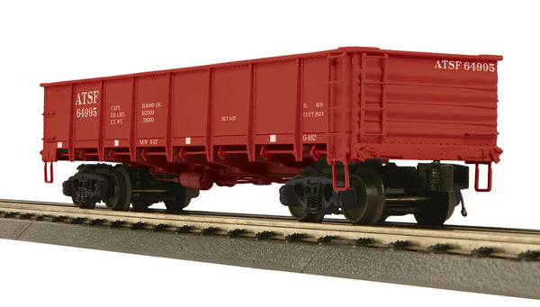 MTH Premier 20-95480 Santa Fe 55 Ton All Steel Drop Bottom Gondola Car #64995 O SCALE NEW