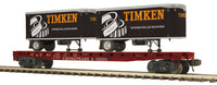 MTH Premier 20-95712 Chesapeake & Ohio C&O Premier Flat Car w/(2) PUP Trailers #80979 LIMITED O Scale NEW