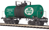MTH Premier 20-96118 Shamrock Oil & Gas 8000 Gallon Tank Car O SCALE Like New