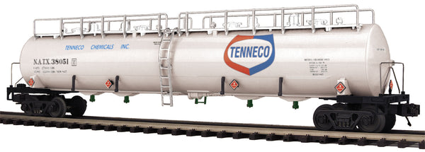 MTH Premier 20-96739 Tenneco 20K Gallon 4-Compartment Tank Car #38051 #38053 O SCALE Used