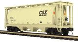 MTH Premier 20-96824 CSX NYC 3-Bay Cylindrical Hopper Car #884124. O SCALE NEW