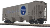 MTH Premier 20-97319 Pillsbury Ps-2CD High-Sided Hopper Car #6758. O SCALE Like New