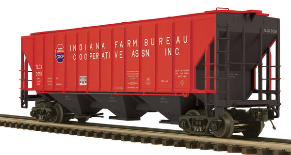 MTH Premier 20-97365 Indiana Farm Bureau PS-2CD High-Sided Hopper Car #3051. O SCALE NEW